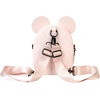 image:imageLoungefly Minnie Mouse Checkered Texture Convertible Mini Backpack amp Crossbody Bag