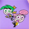 image:imageLoungefly Nickelodeon Fairly Odd Parents Lenticular Timmy Turner with Fishbowl Cosmo and Wanda MiniBackpack Amazon Exclusive