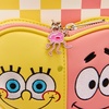 image:imageLoungefly Nickelodeon Spongebob Squarepants  Patrick Star  HeartShaped Front Pocket  Checkered Mini Backpack  Great for Kids amp Adults  Collectible Bags