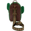 image:imageLoungefly Peanuts Spike  Desert Cactus  Burlap Sling Crossbody Bag with Jacquard Strap  Collectible Bags