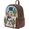 image:imageLoungefly Peanuts Spike  Desert Mini Backpack with Braided Top Handle  Adjustable Shoulder Straps  Collectible BagsMulticolor