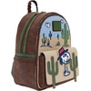 image:imageLoungefly Peanuts Spike  Desert Mini Backpack with Braided Top Handle  Adjustable Shoulder Straps  Collectible BagsMulticolor