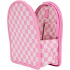 image:imageLoungefly Pink Checkerboard LightUp Mini Backpack Insert Organizer