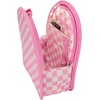 image:imageLoungefly Pink Checkerboard LightUp Mini Backpack Insert Organizer