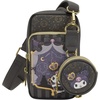 image:imageLoungefly Sanrio Kuromi 20Th Anniversary Cell Phone Crossbody Bag with Coin Bag