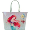 image:imageLoungefly The Little Mermaid Ariel Flounder amp Sebastian Tote Bag with Coin Bag