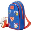 image:imageLoungefly Warner Bros DC Supergirl  Krypto  Sling Crossbody with Coin Bag  Large Compartment  Great for Kids amp Adults  Collectible Bags