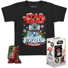 image:imageFunko Pocket POP amp Tee Star WarsHoliday R2D2  Metallic  Large  L  TShirt  Clothes with Collectable Vinyl Minifigure  Gift Idea  Toys and Short Sleeve Top for Adults Unisex Men and Women