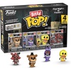 image:imageFunko Pop Bitty 4pk Five Nights at Freddys  Withered  Freddy Bonnie Chica and Foxy  09 Inch 22 Cm Collectable  Stackable Display Shelf Included  Gift Idea  Party Bags Stocking