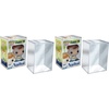 image:imageFunko Pop Premium  Premium Protector Display Cases  for Funko Pop Collectable Vinyl Figures  Durable Crystal Clear and Stackable StorageOne Size Pack of 2