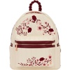 image:imageLoungefly Cream amp Red Floral MidSize Backpack