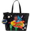 image:imageLoungefly Disney Lilo amp Stitch  Glow in the Dark  Space Adventure Tote Crossbody Bag with Coin Bag  Great for Kids amp Adults  Collectible Bags