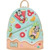 image:imageLoungefly Disney Mickey and Minnie  Adjustable Shoulder Straps  Beach Fun Mini Backpack  Great for Kids amp Adults  Collectible Bags