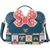 image:imageLoungefly Disney Mickey and Minnie Holiday Crossbody Bag