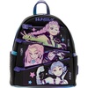 image:imageLoungefly KPop Demon Hunters HUNTRX Mini Backpack with Photo Card Charm