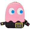 image:imageLoungefly PacMan Pinky Ghost Glow Sling Crossbody Bag