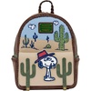 image:imageLoungefly Peanuts Spike  Desert Mini Backpack with Braided Top Handle  Adjustable Shoulder Straps  Collectible BagsMulticolor