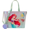 image:imageLoungefly The Little Mermaid Ariel Flounder amp Sebastian Tote Bag with Coin Bag
