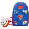 image:imageLoungefly Warner Bros DC Supergirl  Krypto  Sling Crossbody with Coin Bag  Large Compartment  Great for Kids amp Adults  Collectible Bags