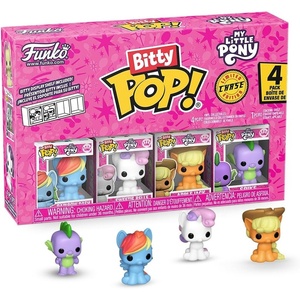 image:imageFunko Bitty POP 4 Pack My Little Pony  Rainbow Dash 1 in 6 Chase Chance