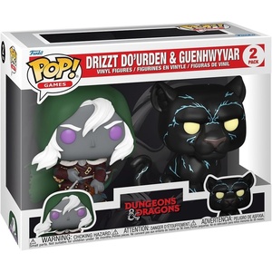 image:imageFunko POP Games Dungeons amp Dragons DampD  Drizzt amp Guenhwyvar 2 Pack