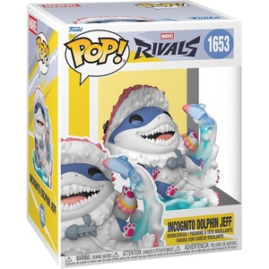 image:imageFunko POP Games Marvel Rivals  Jeff Incognito Dolphin