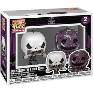 image:imageFunko POP Keychain Nightmare Before Christmas 2 Pack  Jack amp Oogie
