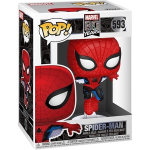 image:imageFunko POP Marvel 80th  First Appearance SpiderManFunko 46952 POP Marvel 80th First Appearance SpiderMan Collectible Toy  Multicolour