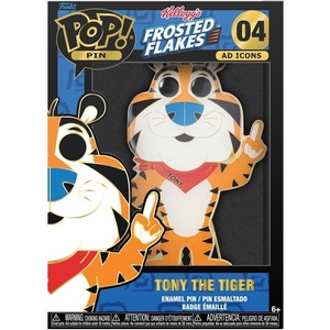 image:imageFunko POP Pop  Sized Pin Frosted Flakes  Tony The Tiger Styles May Vary with Possible Chase Variant Multicolor KLPP0005