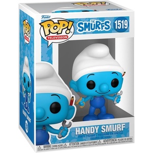 image:imageFunko POP TV Papa Smurfs  Handy Papa Smurf  Smurfs  Collectable Vinyl Figure  Gift Idea  Official Merchandise  for Kids amp Adults  TV Fans  Model Figure for Collectors and Display