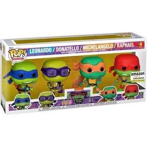 image:imageFunko POP Teenage Mutant Ninja Turtles TMNT 4 Pack  Amazon Exclusive