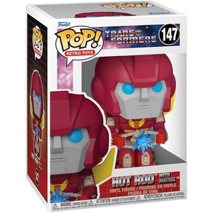 image:imageFunko POP Vinyl Transformers Classic  Hot Rod with Matrix