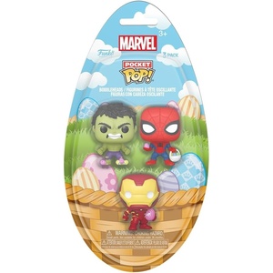 image:imageFunko Pocket Pop Marvel Easter 3Pack  The Hulk SpiderMan and Iron Man  Collectable Vinyl Figure  Gift Idea  Official Merchandise  Toys for Kids amp Adults  for Collectors and Display