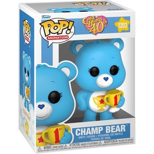 image:imageFunko Pop Animation Care Bears 40th Anniversary  Champ Bear with Flocked Chase Styles May Vary