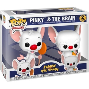image:imageFunko Pop Animation Pinky amp The Brain 2Pack  Collectable Vinyl Figure  Gift Idea  Official Merchandise  Toys for Kids amp Adults  Cartoon Fans