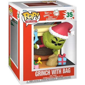image:imageFunko Pop Books How The Grinch Stole Christmas  Grinch with Max 2Pack Flocked Amazon ExclusiveModern