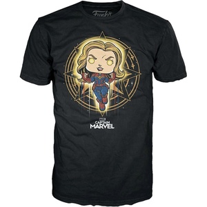 image:imageFunko Pop Pop and Tee Marvel  Captain Marvel M3XLarge