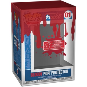 image:imageFunko Pop Protector Printed UV Dripping Red Blood Pop Protector  Premium Protector Display Cases Pop Collectable Vinyl Figures  Durable and Stackable Storage