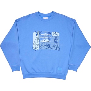 image:imageLF DISNEY DOGS amp CATS OVERSIZED CREWNECK SWEATSHIRT