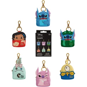 image:imageLF Disney Lilo amp Stitch Mystery Mini Backpack Keychain Charm