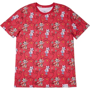 image:imageLOUNGEFLY DISNEY WESTERN MICKEY AND MINNIE LASO UNISEX TEE SHIRT LARGE3XLarge