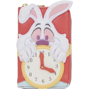image:imageLoungefly Alice in Wonderland White Rabbit Zip Around Wallet