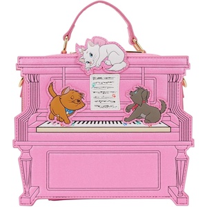 image:imageLoungefly Aristocats Figural Piano Crossbody Bag