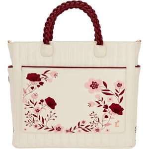 image:imageLoungefly Cream amp Red Floral Tote Bag