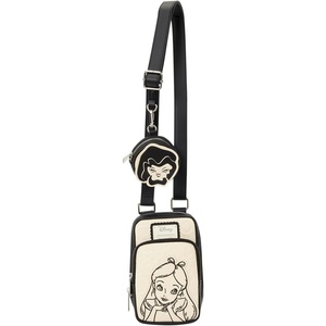 image:imageLoungefly Disney Alice in Wonderland  Cellphone Sling  Crossbody Bag with Coin Bag  Great for Kids amp Adults  Collectible Bags