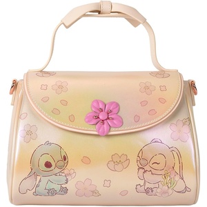 image:imageLoungefly Disney Cute Stitch Bow Handle Crossbody Bag