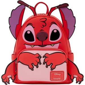 image:imageLoungefly Disney Lilo amp Stitch  Leroy  Embroidered Cosplay Mini Backpack  Great for Kids amp Adults  Collectible Bags