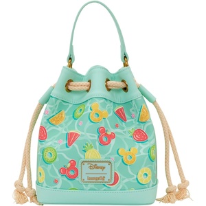 image:imageLoungefly Disney Mickey Mouse  Beach Fun  Adjustable  Bucket Crossbody Bag  Great for Kids amp Adults  Collectible Bags