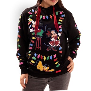 image:imageLoungefly Disney Mickeys Light Up Decorations Hooded Sweatshirt