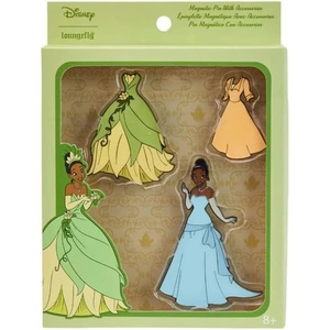 image:imageLoungefly Disney Paper Doll Princess Collectible Pin Set Choose Your Favorite PrincessTiana